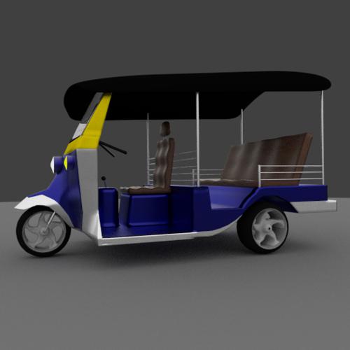 Three Wheeled Taxi preview image